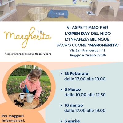 OPEN DAY NIDO D’INFANZIA BILINGUE SACRO CUORE “MARGHERITA”